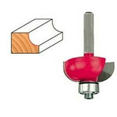 Freud 30-104 Router Bit, 1-1/4 in Dia Cutter, 2-3/16 in OAL, 1/4 in Dia Shank, 2-Cutter, Carbide